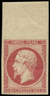 ** EMPIRE NON DENTELE R17Ah 80c. Carmin, REIMPRESSON De 1862, Fraîcheur Postale, Bdf, TTB - 1853-1860 Napoléon III.