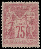 * TYPE SAGE 81   75c. Rose, Très Bon Centrage, TB. S - 1876-1878 Sage (Type I)