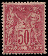 * TYPE SAGE 98   50c. Rose, Très Bien Centré, TB. C - 1876-1878 Sage (Typ I)
