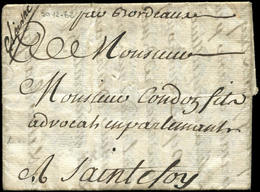 Let OBLITERATIONS PAR DEPARTEMENTS 45/LOT & GARONNE MP Manuscrite CLAIRAC Sur LAC De 1762, TB - 1849-1876: Période Classique
