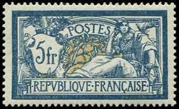 ** EMISSIONS DU XXème SIECLE 123   Merson,  5f. Bleu Et Chamois, Très Bon Centrage, TB - Unused Stamps