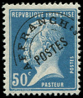 ** PREOBLITERES 68  Pasteur, 50c. Bleu, TB - 1893-1947