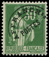 * PREOBLITERES 69  Paix, 30c. Vert, NON EMIS, Très Bon Centrage, Infime Charnière, TTB, Certif. Scheller - 1893-1947