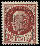 ** TIMBRES DE LIBERATION MEASNES 2 : 1f50 Brun Rouge, Surcharge RENVERSEE, TB - Befreiung