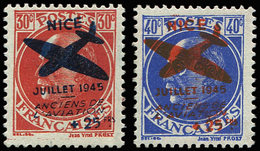 * TIMBRES DE LIBERATION NICE 13/14 : Pétain, 30c. Rouge Et 40c. Outremer, TB - Liberation