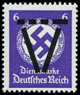 ** TIMBRES DE LIBERATION WURTEMBERG Taxe 16 : 6pf. Violet, TB - Liberation