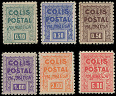 ** COLIS POSTAUX 182A/F Série NON EMISE De 1941, TB, N° Cérès - Other & Unclassified