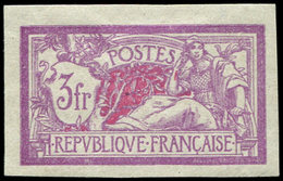 * VARIETES 240a  Merson, 3f. Lilas Et Carmin, NON DENTELE, TB. C - Neufs