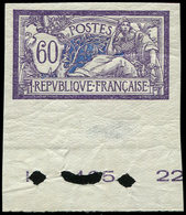 ** NON DENTELES 144b  Merson, 60c. Violet Et Bleu, Bdf, TTB - Non Classés