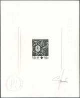 EPREUVES D'ARTISTES ET D'ATELIER 3288   Croix Rouge 1999, épreuve D'artiste En Noir, Signée, TB - Epreuves D'artistes