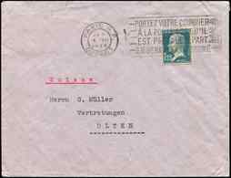 Let LETTRES DU XXe SIECLE N°180 Obl. Paris RP 4/7/26 S. Env. Pour La SUISSE, TB - Briefe U. Dokumente