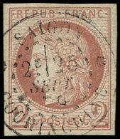 15    2c. Rouge-brun, Obl. Càd SAIGON, TTB. Br - Sonstige & Ohne Zuordnung