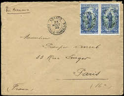 Let CONGO N°55 PAIRE Obl. LOANGO 8/5/25 S. Env., TB - Other & Unclassified