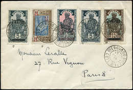 Let COTE D'IVOIRE N°90, 92 Et 73 + Haute Volta N°46 Et 47 Obl. DIEBOUGOU 17/10/34 S. Env., TB - Sonstige & Ohne Zuordnung