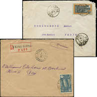 Let TOGO N°136 Obl. NUATJA 17/6/31 S. Env. + Cameroun N°128 Obl. N'KONG-SAMBA 5/2/31 S. Env. Rec., TB - Covers & Documents