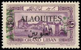 ** ALAOUITES PA 7a : 5p. Violet, GRAND LIBAN Au Lieu De SYRIE, TB. Br - Other & Unclassified