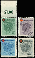 ** ALLEMAGNE Z.O.F. WURTEMBERG 38/41 : Série Croix Rouge, TB - Sonstige & Ohne Zuordnung