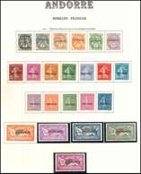 (*) ANDORRE 1/23 : Première Série De 1931 Présentée Sur FA, TB - Used Stamps