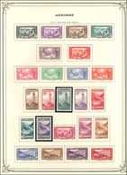 * ANDORRE 24/45 (sf. N°30A) : Sites Et Monuments 1932, La Série Présentée Sur FA, TB - Used Stamps
