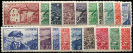 ** ANDORRE 119/37 : Série Courante De 1939/1951, TB - Used Stamps