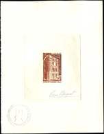 ANDORRE 174 : Maison D'Andorre, épreuve D'artiste En Brun Signée Béquet, TB - Used Stamps