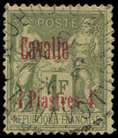 CAVALLE 8 : 4pi. S. 1f. Olive, Obl., TB - Other & Unclassified