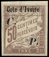 * COTE D'IVOIRE Colis Px 18 : 50c. Lilas, TB - Autres & Non Classés