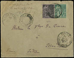 Let GUADELOUPE CG N°49 + 50 Obl. CORR. D'ARMEES/POINTE-A-PITRE 11/9/89 S. Env., TB - Other & Unclassified