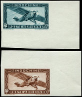 ** INDOCHINE PA 46/47 : 20$ Et 30$, NON DENTELES Cdf, TB - Other & Unclassified