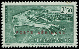 ** MADAGASCAR 331J : 2f50 Vert, Port De Tamatave, NON EMIS, TB, Cote Et N° Maury - Autres & Non Classés