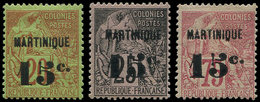 * MARTINIQUE 16/18 : N°16 Et 18 Signés Brun, TB - Other & Unclassified