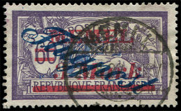 MEMEL PA 14 : 3m. S. 60c. Obl. MEMEL 2/8/22, TB. Br - Other & Unclassified