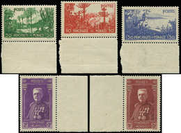 ** MONACO 135/39 : Jardins Et Effigie, TB - Used Stamps