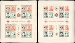 ** MONACO BF 4A/4B : Croix Rouge, Surchargés De 1951, TB - Blocks & Sheetlets