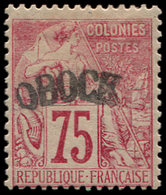 * OBOCK 10 : 75c. Rose, TB - Autres & Non Classés