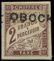 * OBOCK Taxe 17 : 2f. Marron, TB. Br - Other & Unclassified