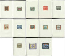 ** SARRE 54 Et 57/68 : En Feuillets Gommés Non Dentelés, R Et TB - Unused Stamps