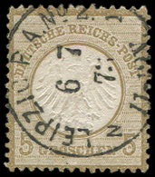 EMPIRE 6 : 5g. Bistre, Obl. Càd LEIPZIG 6/7/75, TB - Used Stamps