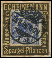 EMPIRE 48 : 20p. Bleu, Obl. Càd 25/8/96 ERFURT Sur Porte-timbres Heinemann, TB - Gebruikt