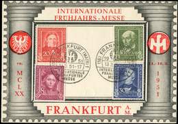 Let RFA 3/6 : Bienfaisance, Obl. Càd Illustré 13/3/51 Sur Carte, TB - Unused Stamps