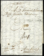 Let ESPAGNE Lettre De Cadix De 1691 Pour Anvers, TB - Used Stamps