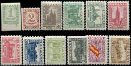 * ESPAGNE 566/75B : Emission De Burgos, TB - Used Stamps