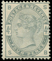 * GRANDE BRETAGNE 81 : 4p. Vert, Infime Ch., TB. C - Unused Stamps