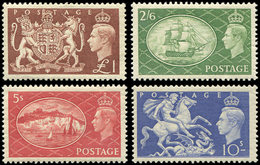 ** GRANDE BRETAGNE 256/59 : Série Gravée De 1951, TB - Unused Stamps