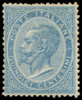 (*) ITALIE 17 : 15c. Bleu Pâle, Défaut De Dentelure, Très Frais, B/TB. C - Used