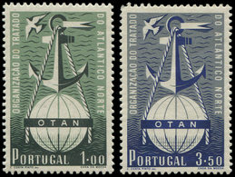 ** PORTUGAL 760/61 : Traité De L'Atlantique Nord, TB - Other & Unclassified