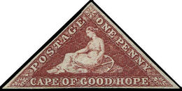 (*) CAP DE BONNE-ESPERANCE 3 : 1p. Rouge Brique, TB - Kap Der Guten Hoffnung (1853-1904)