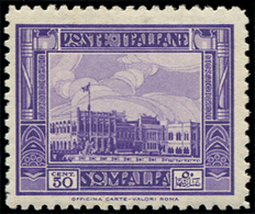 * SOMALIE ITALIENNE 170B : 50c. Violet, Dentelé 12, TB - Somalia