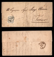0046 ANTICHI STATI - PARMA - Lettera Da Parma A Torino Del 8.12.59 Affrancata Con Un 20 Cent (15) - Splendida - Cert. Bo - Other & Unclassified