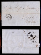 0090 ANTICHI STATI - TOSCANA - Governo Provvisorio - 31 Dicembre 1859 - Lettera Da Livorno A Colle V.d’Elsa - Autres & Non Classés